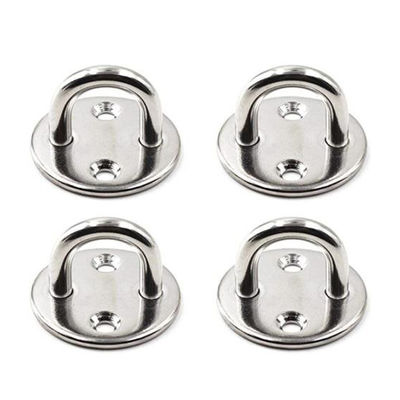 Harga yang bagus Plat mata bulat galvanis stainless steel untuk kunci pintu dan wall mount gantung on line