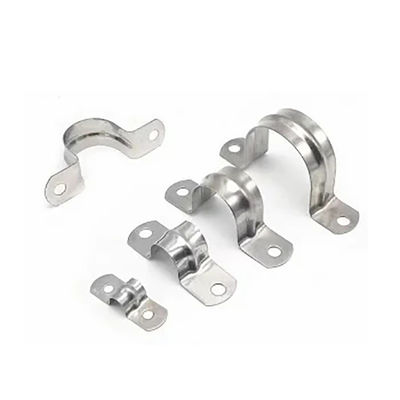 Harga yang bagus Stainless Steel Plumbing Pipe Saddle Clip Bracket With Polish Finish on line