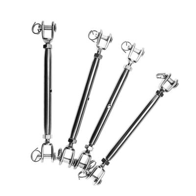 Harga yang bagus Stainless Steel Jaw Jaw Turnbuckle Eye Hook Turnbuckle Heavy Duty dan Polished Finish on line