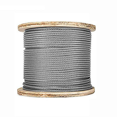 Harga yang bagus Steel stainless non-alloy ACSR ASTM A475 1X19 Strand Galvanized Steel Strand Stay Wire untuk konduktor atas on line