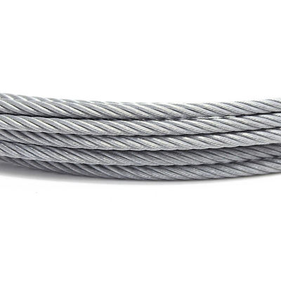 Harga yang bagus Toleransi Lainnya 7X7 Tali Kawat Baja Tahan Karat untuk Standar Pagar Pembatas AiSi Tarik Tinggi on line