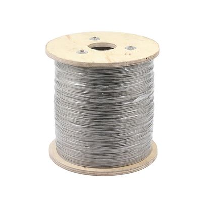 Harga yang bagus 6X19 FC Galvanized Stainless Cable Zinc Coated Steel Wire Rope dengan Standar oleh AiSi on line