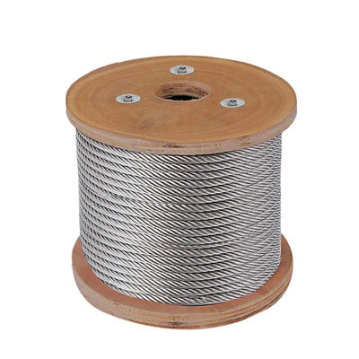 Harga yang bagus Kabel Tali Baja Tahan Karat Luar Ruangan untuk Kawat Tali Kekuatan Tarik Tinggi dan Penggunaan Lainnya on line