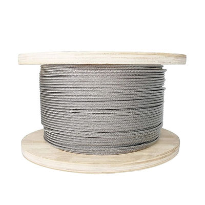 Kabel Tali Kawat Baja Galvanis Stainless Steel 6X19 7X19 8X19