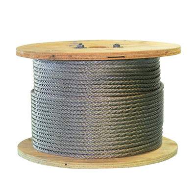 Kabel Tali Kawat Baja Tahan Karat Galvanis 7X19 9mm untuk Tali Jemuran dan Bersertifikasi ISO