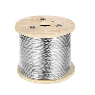 Harga yang bagus Kabel Pesawat 1X7 1X19 7X7 7X19 6X7 6X37 Tali Kawat Baja Tahan Karat dengan Standar AiSi on line