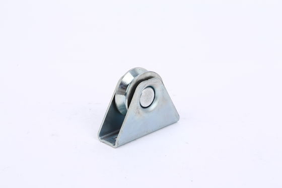 Harga yang bagus U groove roller for Sliding gate round grooved pipe wheel roller pipe track wheel on line
