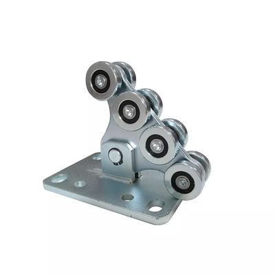 Harga yang bagus 8 Wheel Truck Industrial Galvanized Guide Wheel on line