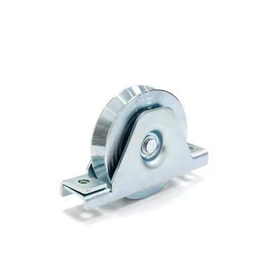 Harga yang bagus Sliding Gate Wheel Galvanized Groove Gate Wheels With Bracket on line