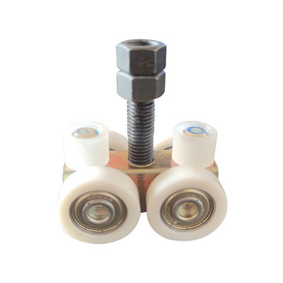 Harga yang bagus Shower Room Sliding Glass Door Rollers Stainless Steel Smooth Operation on line