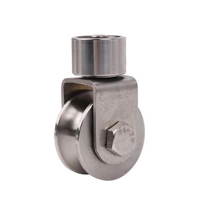 Harga yang bagus Galvanized Finish Hanging Door Roller Stainless Steel on line