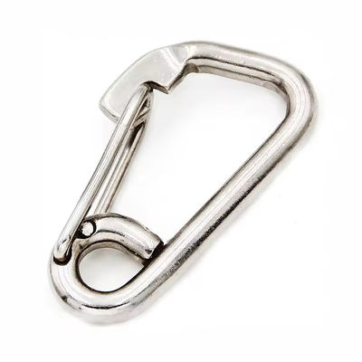 Stainless Steel 304 Kelautan Kelas Keamanan Clip Kapal Kapal Hook 8 mm Spring Snap Hook