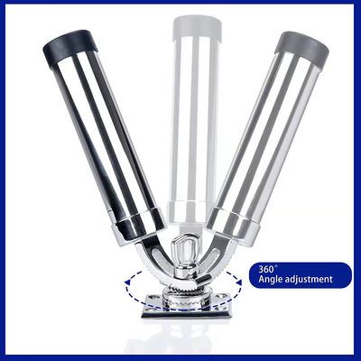 Harga yang bagus Adjustable Fishing Rod Holder for Boat 316 Stainless Steel 360 Degree Adjustment Portable Boat Fishing Pole Rod Holders on line