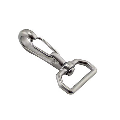 Harga yang bagus Rigging Hardware Swivel Snap Hook Stainless Steel Dog Leash Carabiner Hook on line