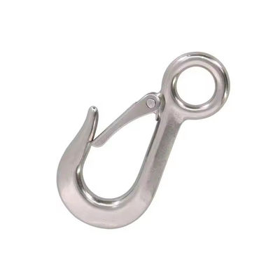 Harga yang bagus Heavy Duty Safety Chain Hooks With Latch For Tow Crane Lift Rigging Hardware on line