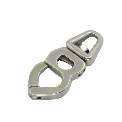 Harga yang bagus Trigger Release Stainless Steel 316 Snap Shackles with swivel Eye on line