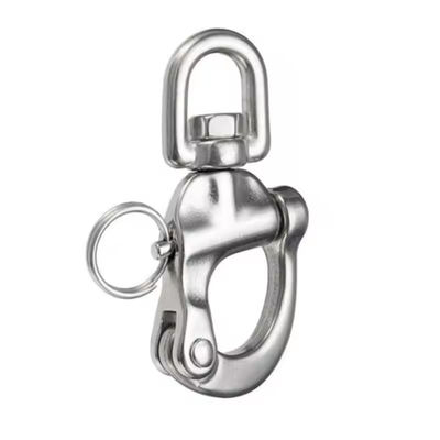 Harga yang bagus Perahu Stainless Swivel Eye Snap Shackle Bail Rigging untuk Perahu Layar on line