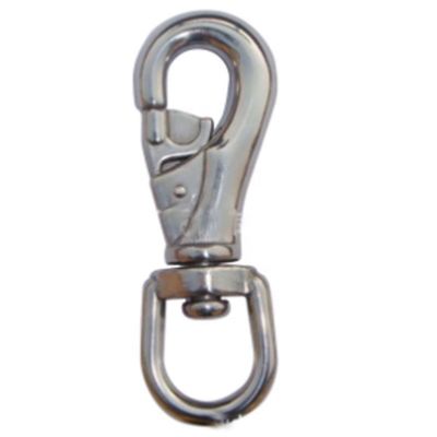 Harga yang bagus Polished Finish Swivel Snap Hook Stainless Steel 316 for Cast Iron Collars or Stables on line