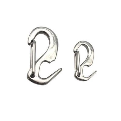 Harga yang bagus Heavy Industry Stainless Steel Spring Open End Sail Snap Hook with Polished Finish on line