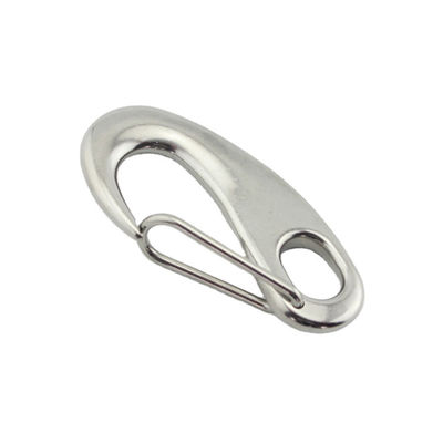 Harga yang bagus Egg Shape Stainless Steel Spring Snap Hook Boat Accessories Rigging Hardware on line