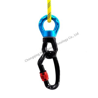 Harga yang bagus Outdoor Climbing Swivel Connector dengan Altitude Rotating Hook dan Galvanized Finish on line