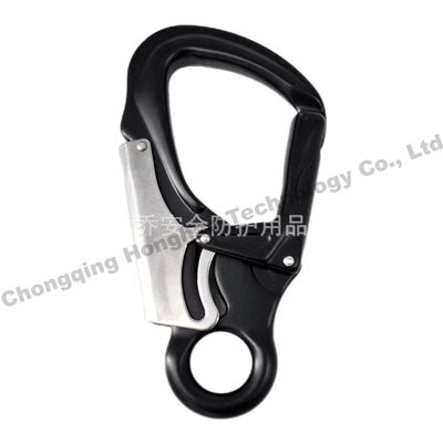 Harga yang bagus Galvanized Hardware Climbing Carabiner 35KN Penerbangan Aluminium Outdoor Hook Lock Keamanan Mountaineering Gear on line