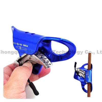 Harga yang bagus Aman Outdoor Climbing Aluminium Alloy Chest Ascender untuk eksplorasi gua di luar ruangan on line