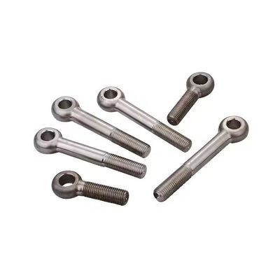 Harga yang bagus Custom Rigging Hardware Plain Finish Stainless Steel Eye Bolt Screw For Industrial Machinery on line