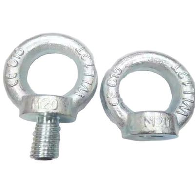 Harga yang bagus Baut Mata Finishing ZINC Sekrup Mata M6-M36 Baja Karbon Cincin Pengangkat dengan Galvanis DIN580 on line