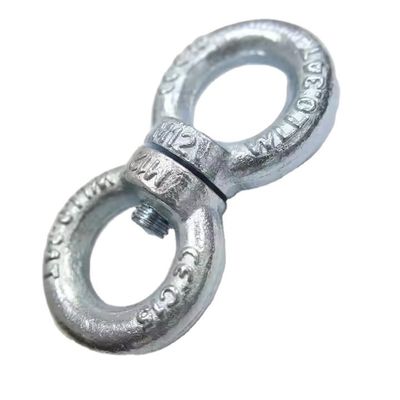 Harga yang bagus Finishing ZINC DIN 582 Mur Baut Mata Baja Karbon Galvanis untuk Mengangkat dan Memasang Jangkar on line