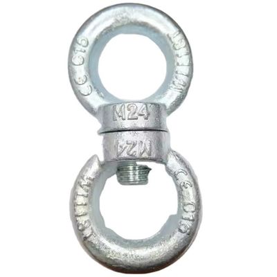 Harga yang bagus ZINC Finish Heavy Duty Ring Type Oval Threaded Lifting Eye Nut DIN 582 untuk Baja Karbon on line