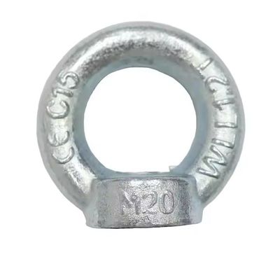 Harga yang bagus Loading Rigging Lifting Ring Carbon Steel Galvanized Eye Nut DIN 582 dengan Zinc Finish on line