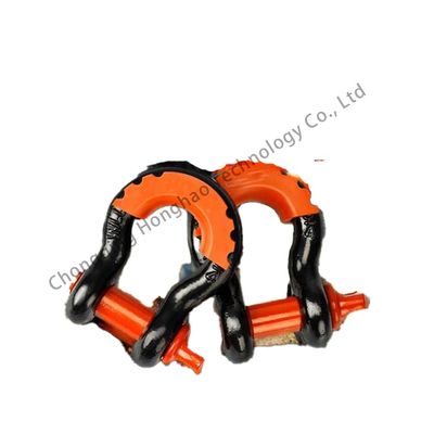 Harga yang bagus Outdoor Adventure Essential tahan lama kekuatan tinggi Bow Shackle dengan Safety Bolt Pin on line