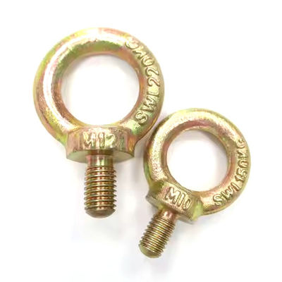 Harga yang bagus Baut Mata Seng Kuning Galvanis JIS 1168 dengan Konstruksi Tempa Jatuh dan Finishing ZINC on line