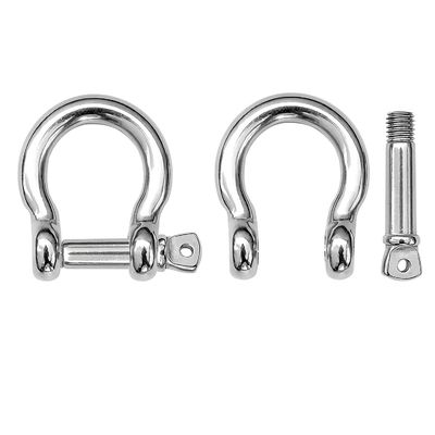 Harga yang bagus Teknologi Pengecoran Presisi AISI Stainless Steel 304/316 Bow Shackle untuk Perlengkapan Kapal Laut on line
