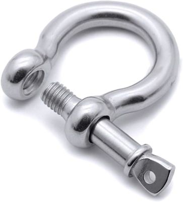Harga yang bagus Precision Casting Technology AISI304 316 Stainless Steel Us Type Bow Shackle with Collar Pin on line
