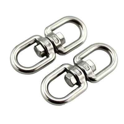Harga yang bagus Other Stainless Steel Rigging Hardware Double Eye Hook Swivel Shackle on line