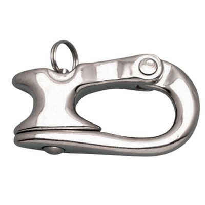 Harga yang bagus Imperial Measurement System Stainless Steel Sheet Snap Shackle with Thimble and Locking Pin Deck on line