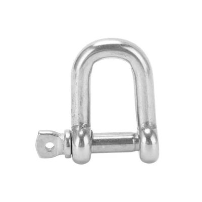 Harga yang bagus Hot Forged Polished Stainless Steel AISI304/316 D Shackle for Sailboats in Durability on line