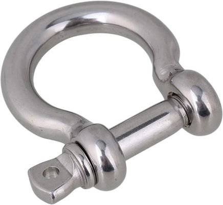 Harga yang bagus 304/316 Stainless Steel Bow Shackle Rigging Hardware with Precision Casting Technology on line