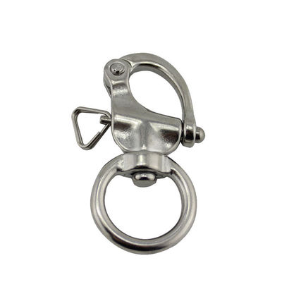 Harga yang bagus Fast Shooter Camera Strap Buckle with Stainless Steel 316 Ring Rotary Spring Shackle on line