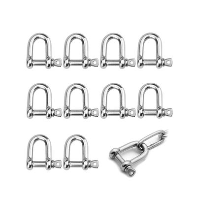 Harga yang bagus Stainless Steel D-Shackle for Heavy Rigging Strong and Dependable Rigging Solution on line