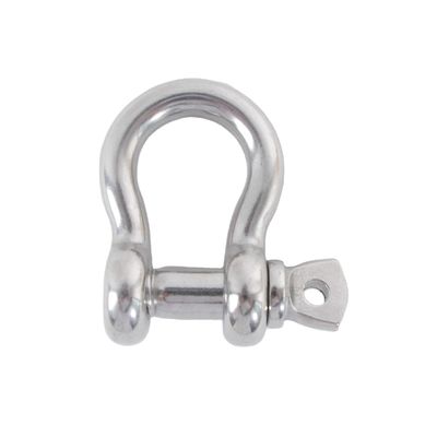 Harga yang bagus Rigging Lifting Stainless Steel D Shackle dengan Screw Pin Polished dan awet on line