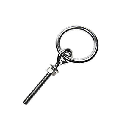 Harga yang bagus Baja tahan karat 304 316 Bolt mata tempa dengan cincin las Pilihan industri berat terbaik on line