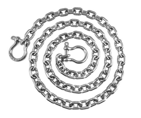 Harga yang bagus Stainless Steel 316 Anchor Chain With Advanced Lock Ring Shackle Design Hardware Laut on line