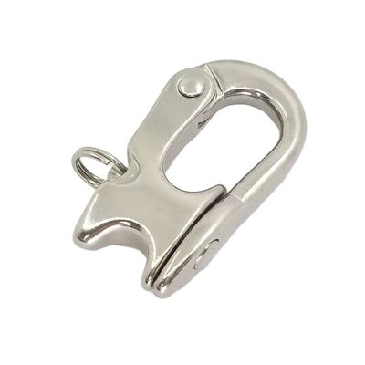 Harga yang bagus Polished Marine Rigging Fittings Stainless Steel 304/316 Turn Rotary Spring Shackle Quick Release Shackle on line