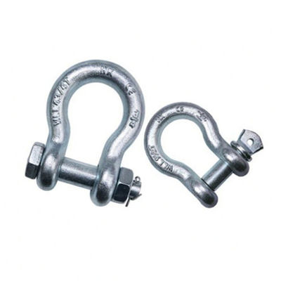 Harga yang bagus General Industry G2130 Marine Hardware Hot DIP Galvanized Chain Anchor D Shackle OEM on line