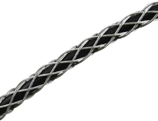 Harga yang bagus 304 Stainless Steel Wire Mesh Cable Socks Wire Mesh Cable Grip on line