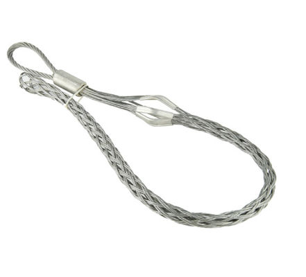 Harga yang bagus Spiral Wrapping Wire Rope Cable Mesh Sock for Galvanized Steel Grade Usage on line