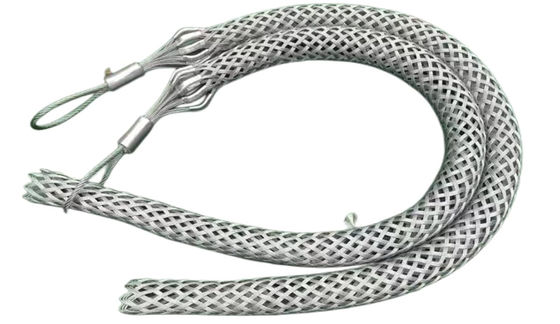 Harga yang bagus Wire & Cable Mesh Pulling Grip Single Head Cable Pulls Cocok untuk Kabel Ringan & Berat on line